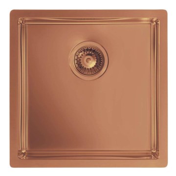 ALVEUS 1122689 - Кухонная раковина QUADRIX 45x45 см монарший медный