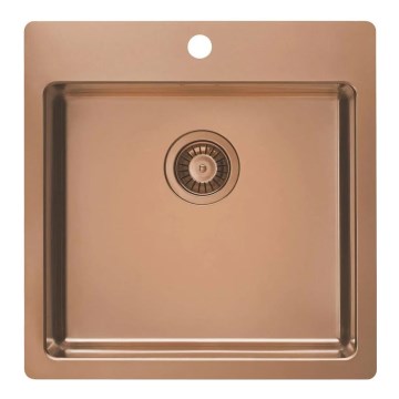 ALVEUS 1122708 - Кухонная раковина PURE 52,5x51,5 см монарший медный