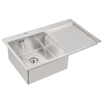 ALVEUS 1124384 - Кухонная раковина QUARTO 78x48 см сатин