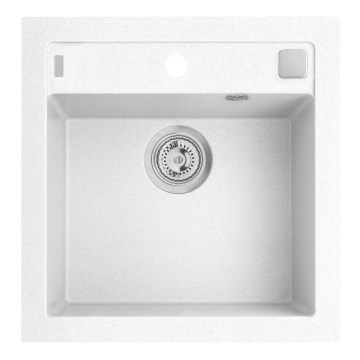 ALVEUS 1128395 - Кухонная раковина FORMIC 52x51 см гранит/белый