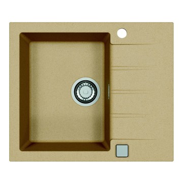 ALVEUS 1132019 - Кухонная раковина CADIT 59x50 см гранит/бежевый