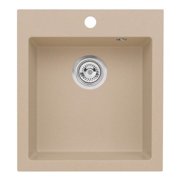 ALVEUS 1133431 - Кухонная раковина CORTINA 50x45 см гранит/бежевый