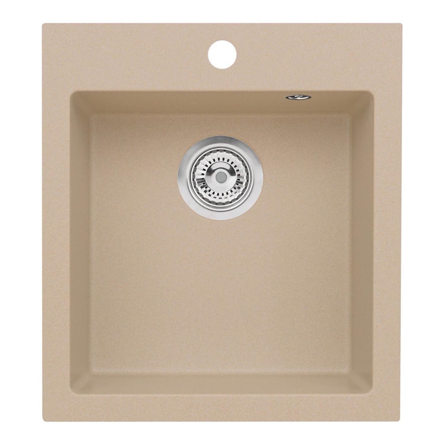 ALVEUS 1133431 - Кухонная раковина CORTINA 50x45 см гранит/бежевый