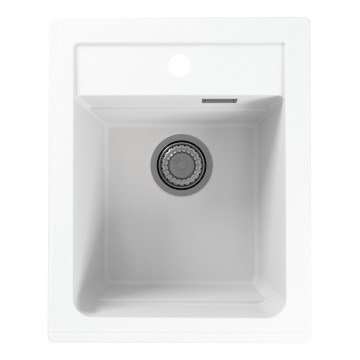ALVEUS 1139079 - Кухонная раковина ATROX 50x40 см гранит/белый