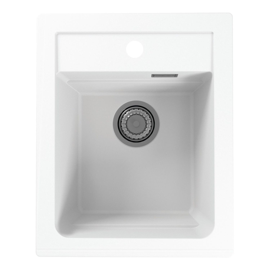 ALVEUS 1139079 - Кухонная раковина ATROX 50x40 см гранит/белый