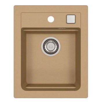ALVEUS 1139769 - Кухонная раковина ATROX 50x40 см гранит/бежевый