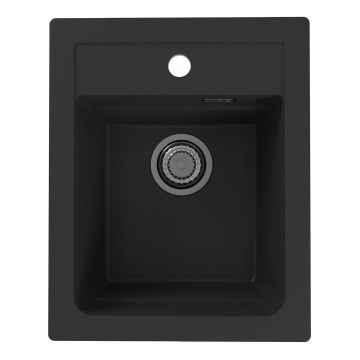 ALVEUS 1139771 - Кухонна мийка ATROX 50x40 см граніт/чорний