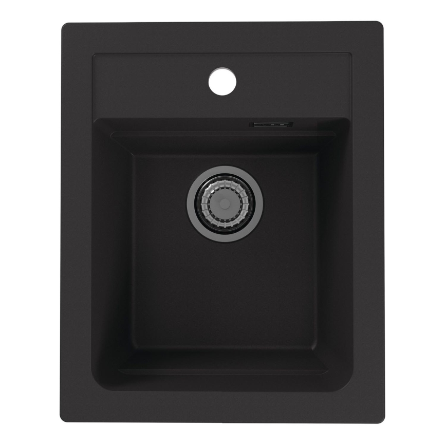 ALVEUS 1139771 - Кухонна мийка ATROX 50x40 см граніт/чорний