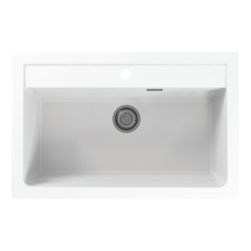 ALVEUS 1140443 - Кухонная раковина ATROX 79x50 см гранит/белый
