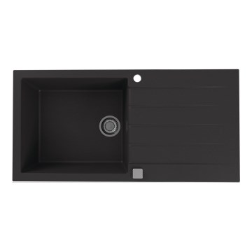 ALVEUS 1140598 - Кухонная раковина CADIT 100x50 см гранит/черный