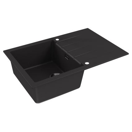 ALVEUS 1148159 - Кухонная раковина CADIT 79x50 см гранит/черный