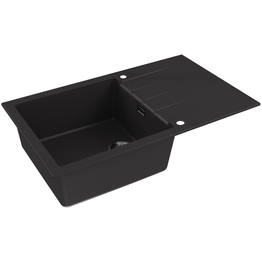ALVEUS 1148160 - Кухонная раковина CADIT 86x50 см гранит/черный