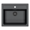 ALVEUS 1148162 - Кухонная раковина ATROX 59x50 см гранит/черный
