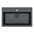 ALVEUS 1148163 - Кухонная раковина ATROX 79x50 см гранит/черный