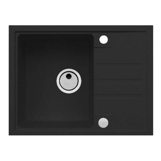ALVEUS 1149080 - Кухонна мийка INTERMEZZO 62x48 см граніт/чорний