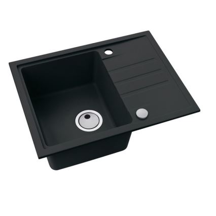 ALVEUS 1149080 - Кухонная раковина INTERMEZZO 62x48 см гранит/черный
