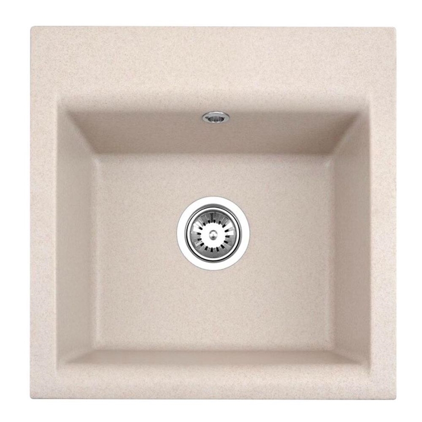 ALVEUS 1149111 - Кухонная раковина GEM 50x50 см гранит/бежевый