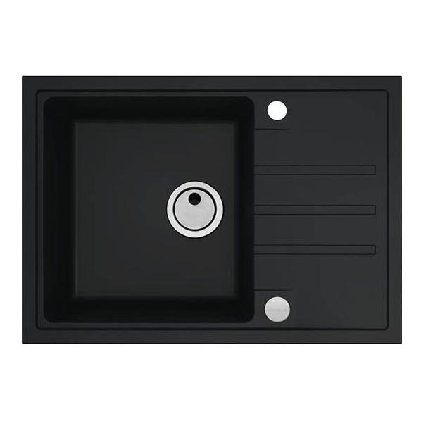 ALVEUS 1149126 - Кухонная раковина INTERMEZZO 68x48 см гранит/черный