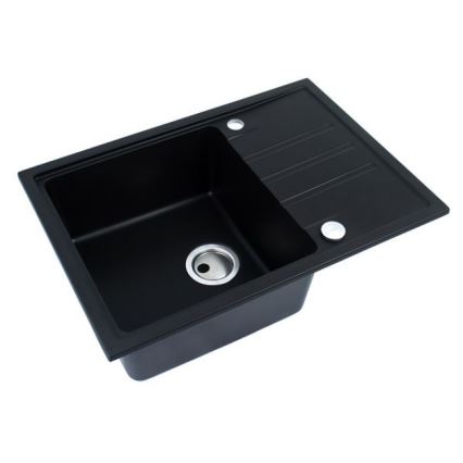 ALVEUS 1149126 - Кухонная раковина INTERMEZZO 68x48 см гранит/черный
