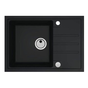 ALVEUS 1149126 - Кухонная раковина INTERMEZZO 68x48 см гранит/черный