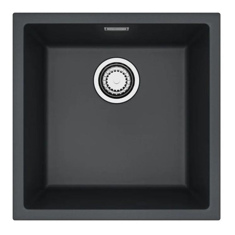 ALVEUS 1150048 - Кухонная мойка OMNI 45x45 см гранит/черный