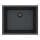 ALVEUS 1150057 - Кухонная мойка OMNI 55x45 см гранит/чёрная