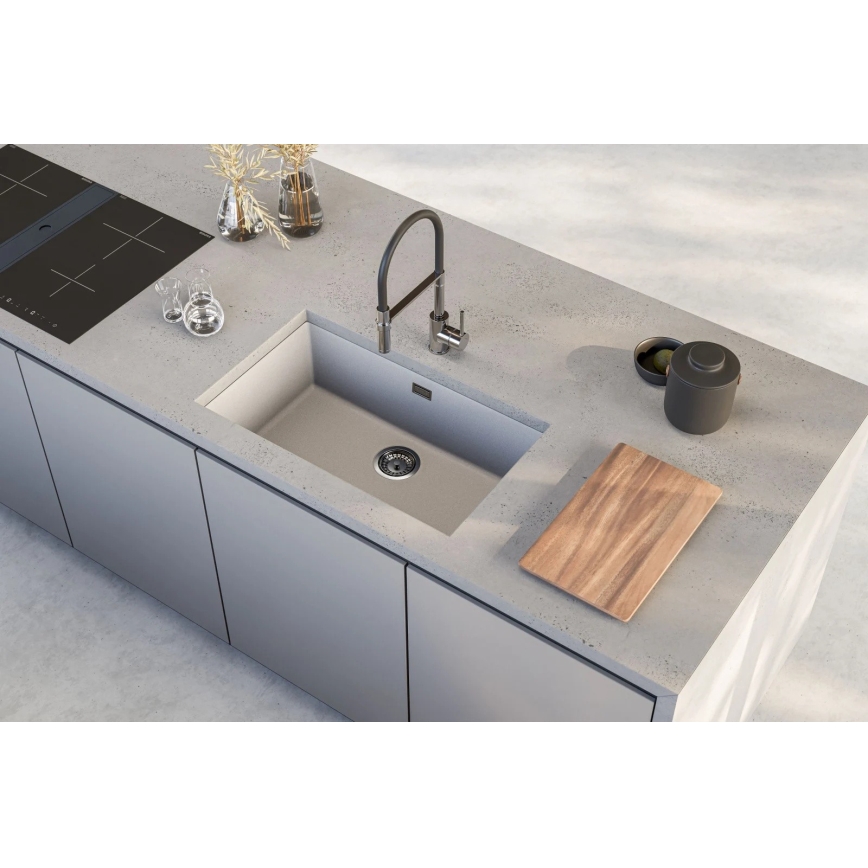 ALVEUS 1150058 - Кухонная раковина OMNI 75x45 см гранит/белый