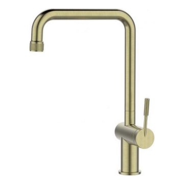 ALVEUS 1150762 - Смеситель для мойки FLORA 34,8 см золотистый