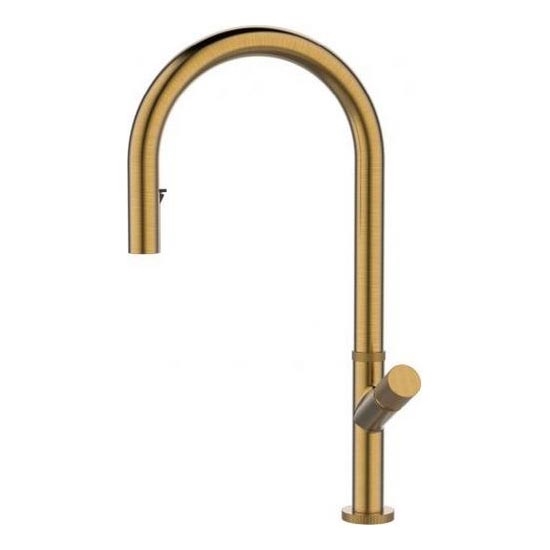 ALVEUS 1150779 - Смеситель для мойки SWAN 44,9 см бронзовый