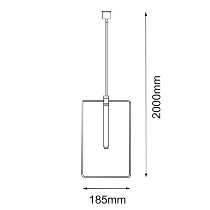 Amplex - Люстра на тросе 1xG9/10W/230V
