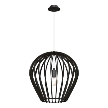 Amplex - Люстра на тросе 1xE27/20W/230V черный