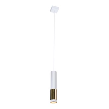 Amplex - Люстра на тросе 1xGU10/15W/230V белая