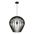 Amplex - Підвісна люстра на тросі 1xE27/20W/230V чорна