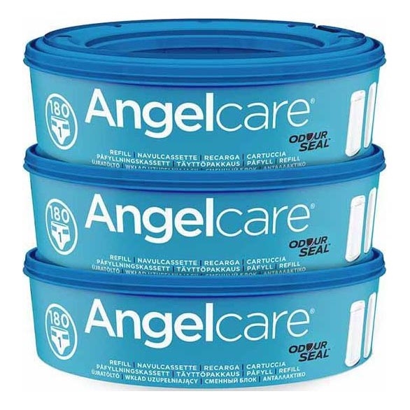 Angelcare - Змінні касети для кошика для підгузників 3 шт.