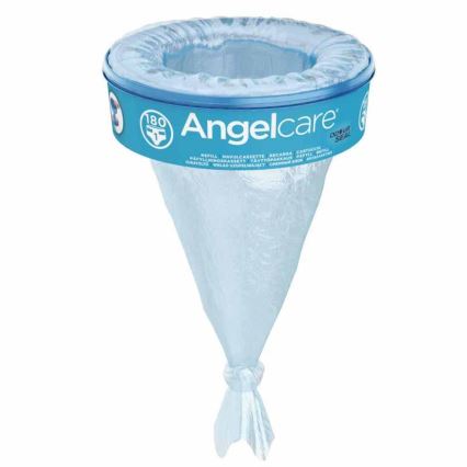 Angelcare - Змінні касети для кошика для підгузників 6 шт.