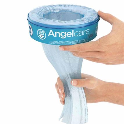 Angelcare - Змінні касети для кошика для підгузників 6 шт.