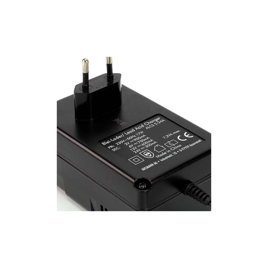 Ansmann 03723 ALCS 2-24A - Зарядное устройство для свинцовых аккумуляторов 2-24V/2,4-24 Ач