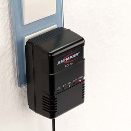 Ansmann 03723 ALCS 2-24A - Зарядное устройство для свинцовых аккумуляторов 2-24V/2,4-24 Ач