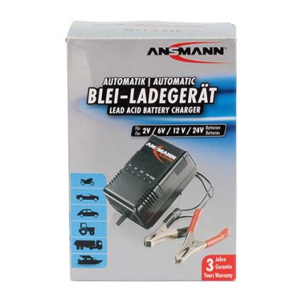 Ansmann 03723 ALCS 2-24A - Зарядное устройство для свинцовых аккумуляторов 2-24V/2,4-24 Ач