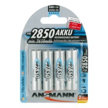 Ansmann 07522 Mignon AA - Аккумуляторные батарейки NiMH/1,2V/2850 мАч 4шт.