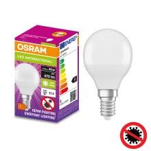 Антибактеріальна LED лампочка P40 E14/4,9W/230V 4000K - Osram
