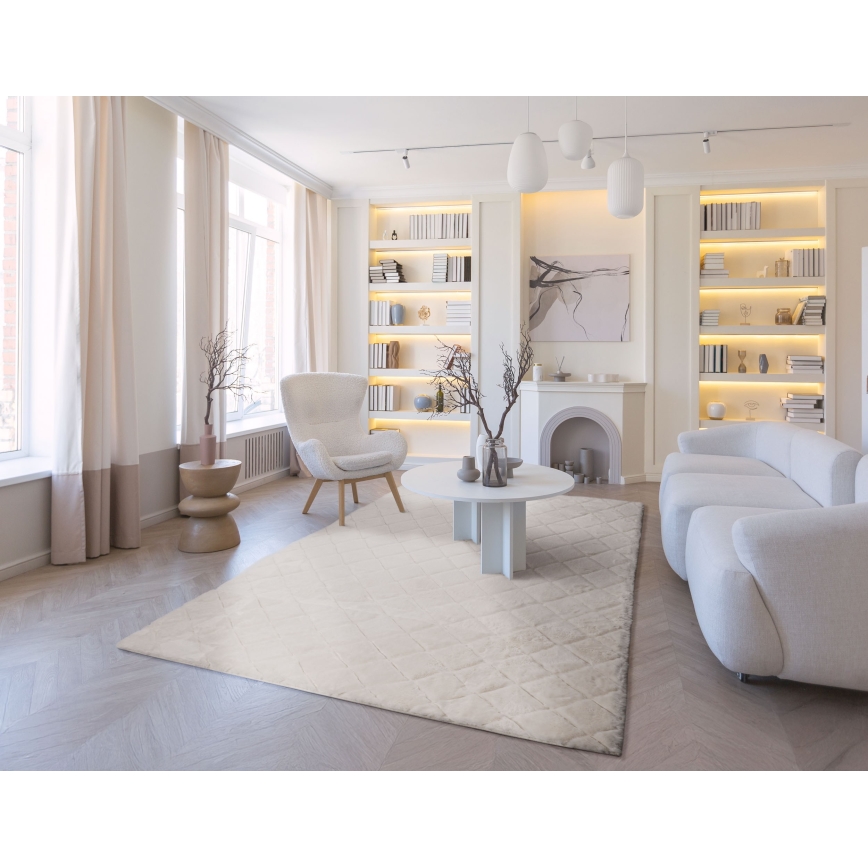 Антискользящий ковёр MODENA NEW 120x160 см кремовый