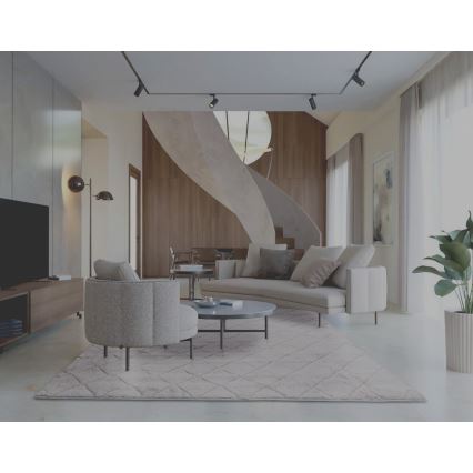 Антиковзний килим MODENA NEW 120x160 cm сірий