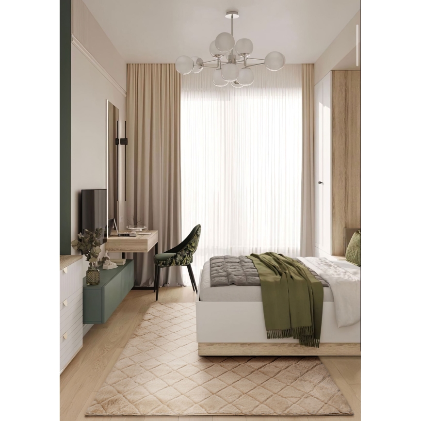 Антиковзний килим MODENA NEW 120x160 см бежевий