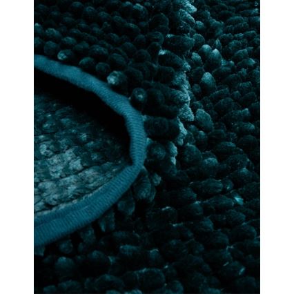 Антиковзний килимок для ванної CHENILLE 50x80 cm бірюзовий