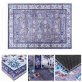 Антиковзкий східний килим PRINT SHINE 120x170 см синій