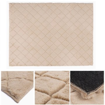 Антиковзкий килим MODENA NEW 60x100 см бежевий