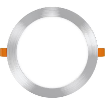 APLED - Вбудований стельовий LED світильник для ванної RONDO LED/18W/230V IP40 діаметр 22,5 см матовий хром
