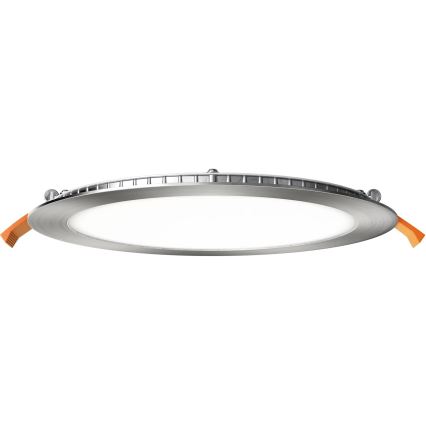 APLED - Вбудований стельовий LED світильник для ванної RONDO LED/18W/230V IP40 діаметр 22,5 см матовий хром