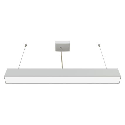 APLED - Підвісна LED люстра LOOK LED/23W/230V 4000K 60 см срібний